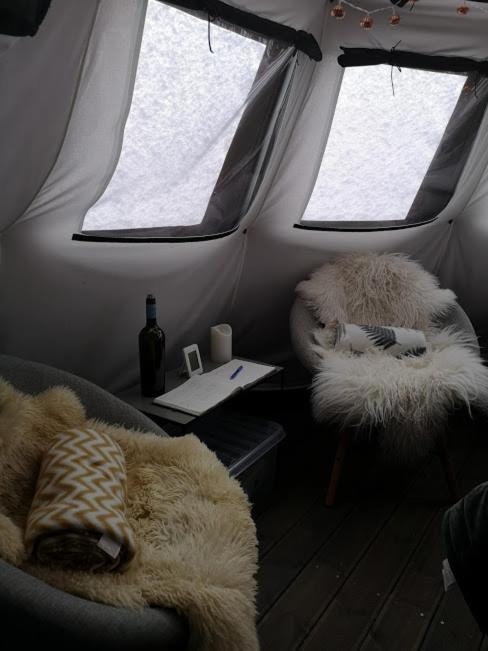فندق Kongsjordaفي  Glamping Lofoten المظهر الخارجي الصورة