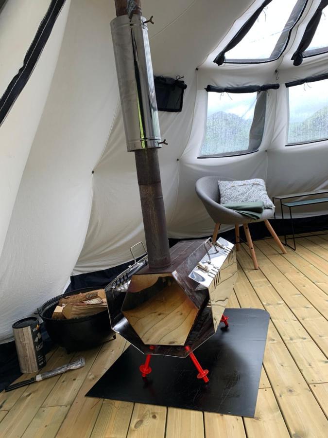 فندق Kongsjordaفي  Glamping Lofoten المظهر الخارجي الصورة